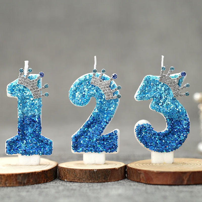 Creative Peacock Blue Crown Di - Candle Supplies In review and price