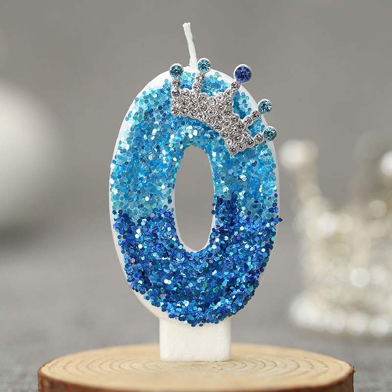 Creative Peacock Blue Crown Di - Candle Supplies In review and price