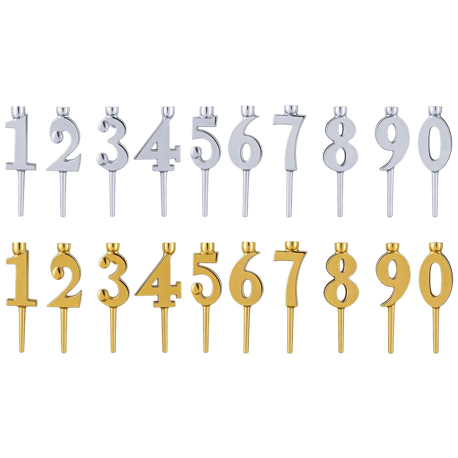 Number Birthday Candle Holders - Candle Supplies In review and price