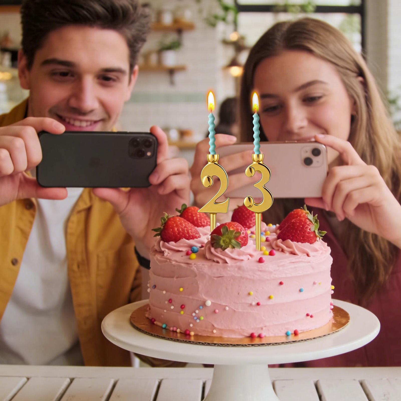 Number Birthday Candle Holders - Candle Supplies In review and price