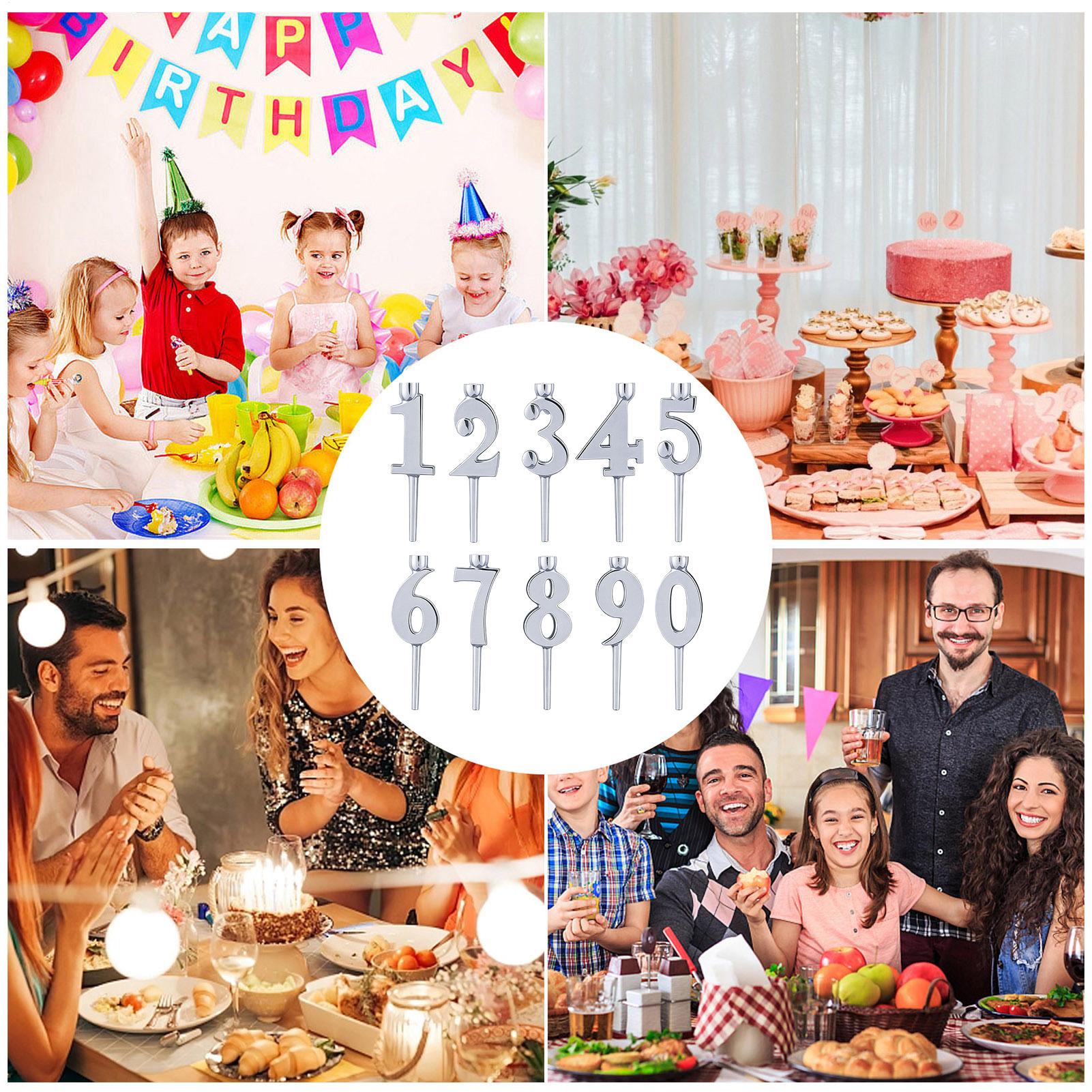 Number Birthday Candle Holders - Candle Supplies In review and price