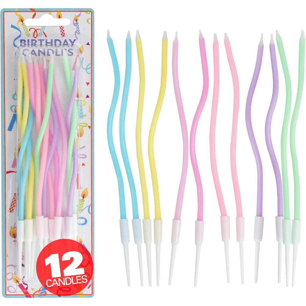 Rainbow Spiral Birthday Cake C - Candle Supplies In review and price