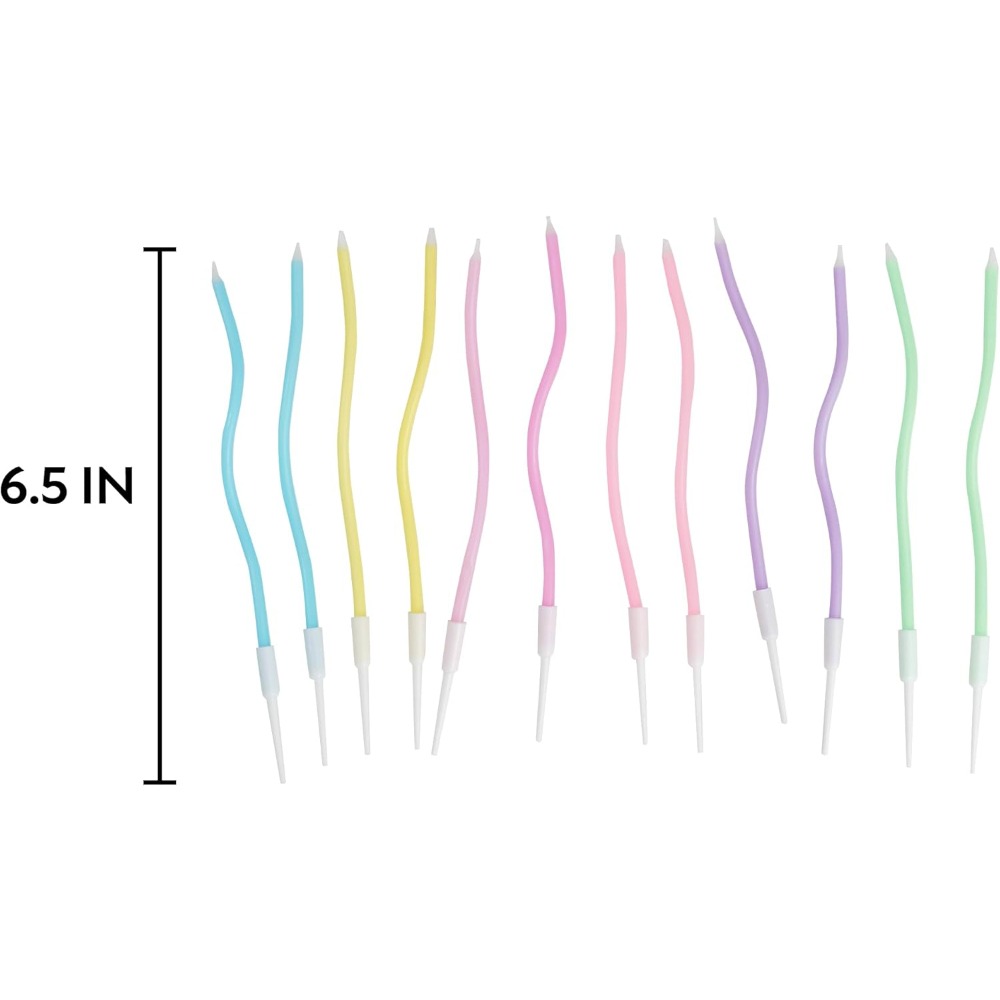 Rainbow Spiral Birthday Cake C - Candle Supplies In review and price