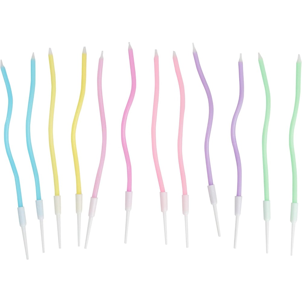 Rainbow Spiral Birthday Cake C - Candle Supplies In review and price