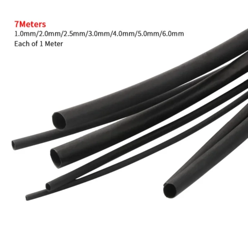 7pcs Heat Shrink Tube Kit 1-6m - Shrink Sleeve Pvc review and price