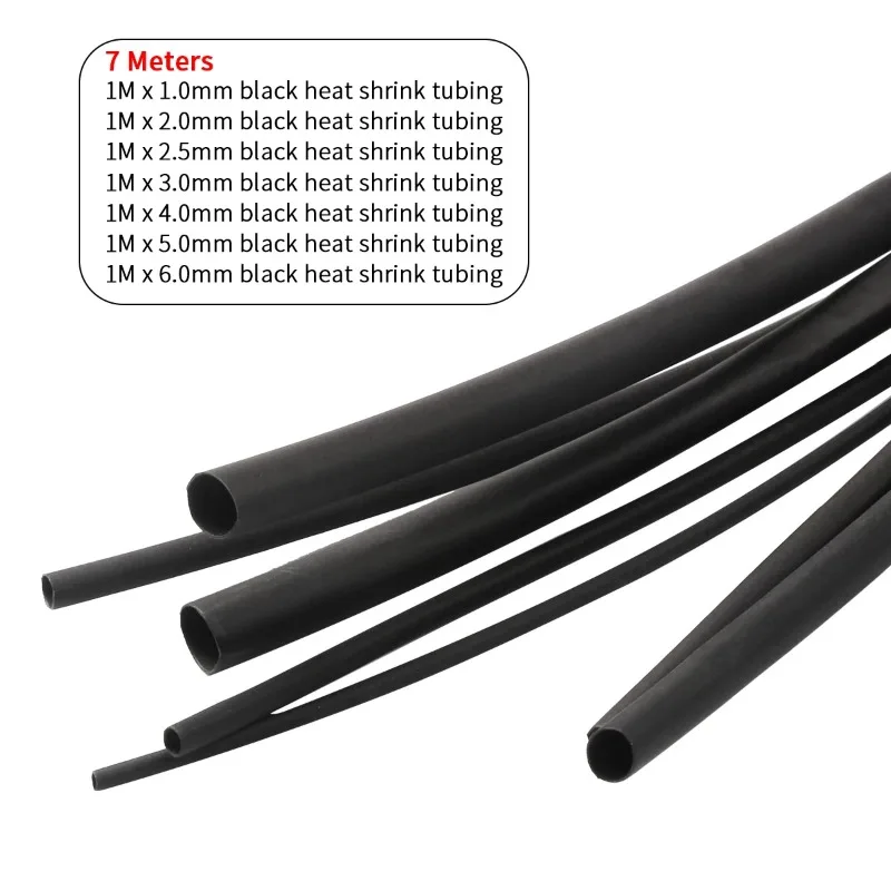 7pcs Heat Shrink Tube Kit 1-6m - Shrink Sleeve Pvc review and price