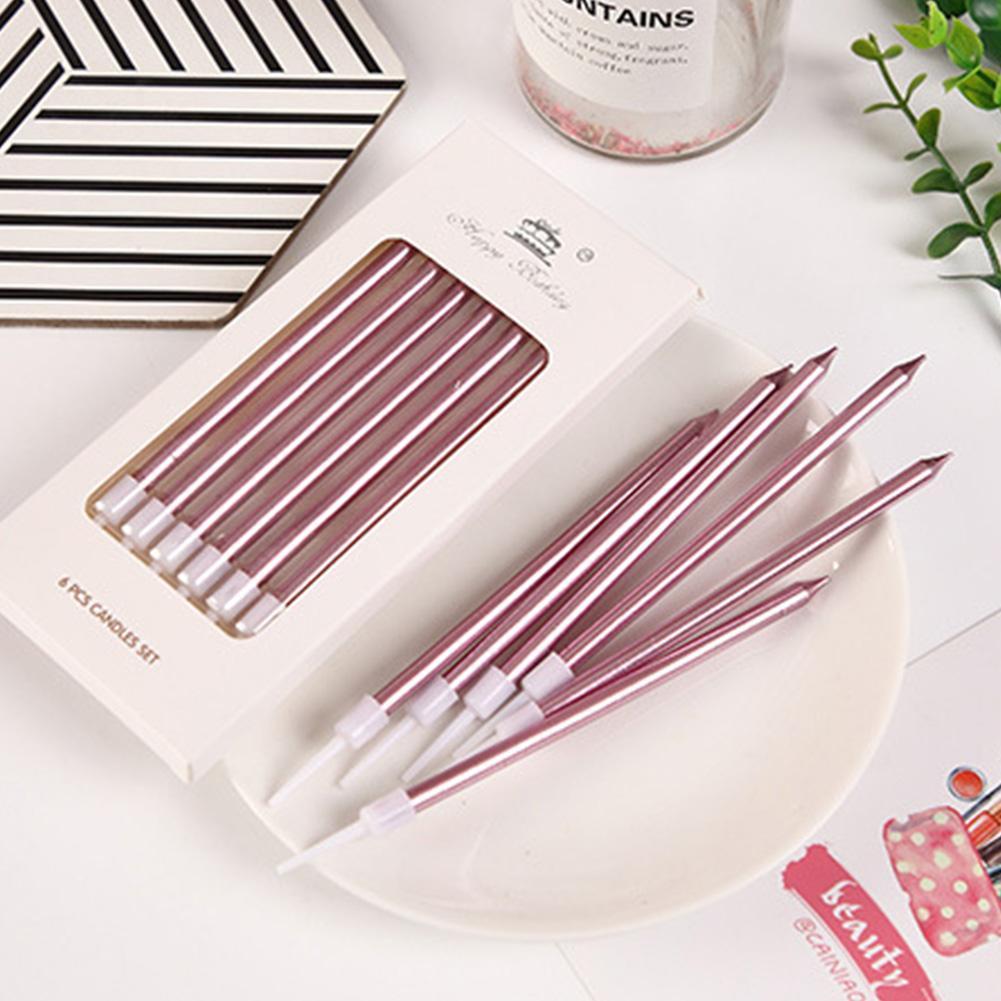 6/18pcs Metal Gold Silver Birt - Candle Supplies In review and price