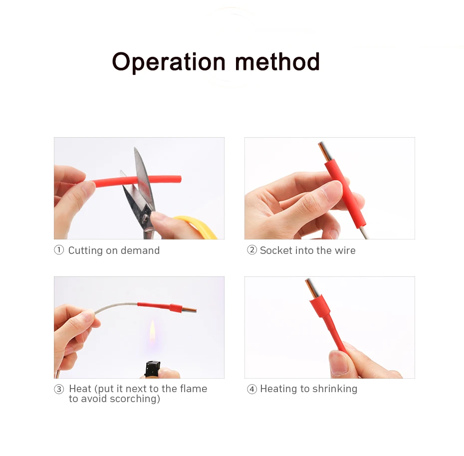 580pcs/Set Waterproof Shrinkag - Shrink Sleeve Pvc review and price