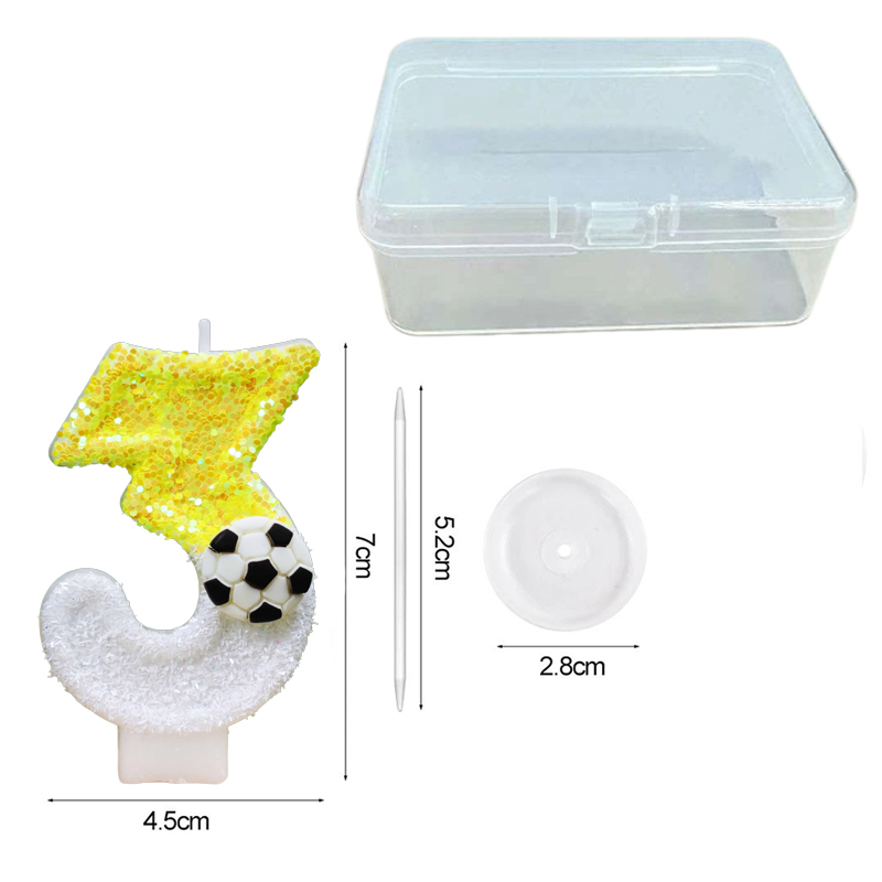 Yellow White Sequins Sports Fo - Candle Supplies In review and price