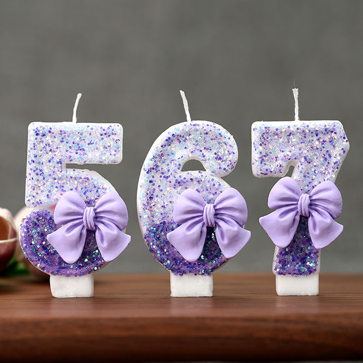 Creative Glitter Gradual Purpl - Candle Supplies In review and price