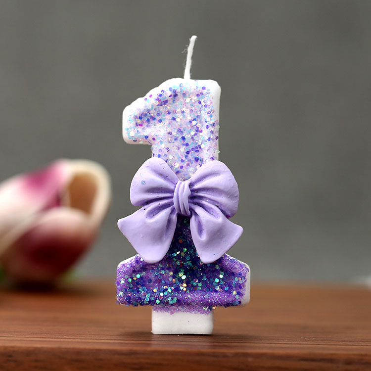 Creative Glitter Gradual Purpl - Candle Supplies In review and price