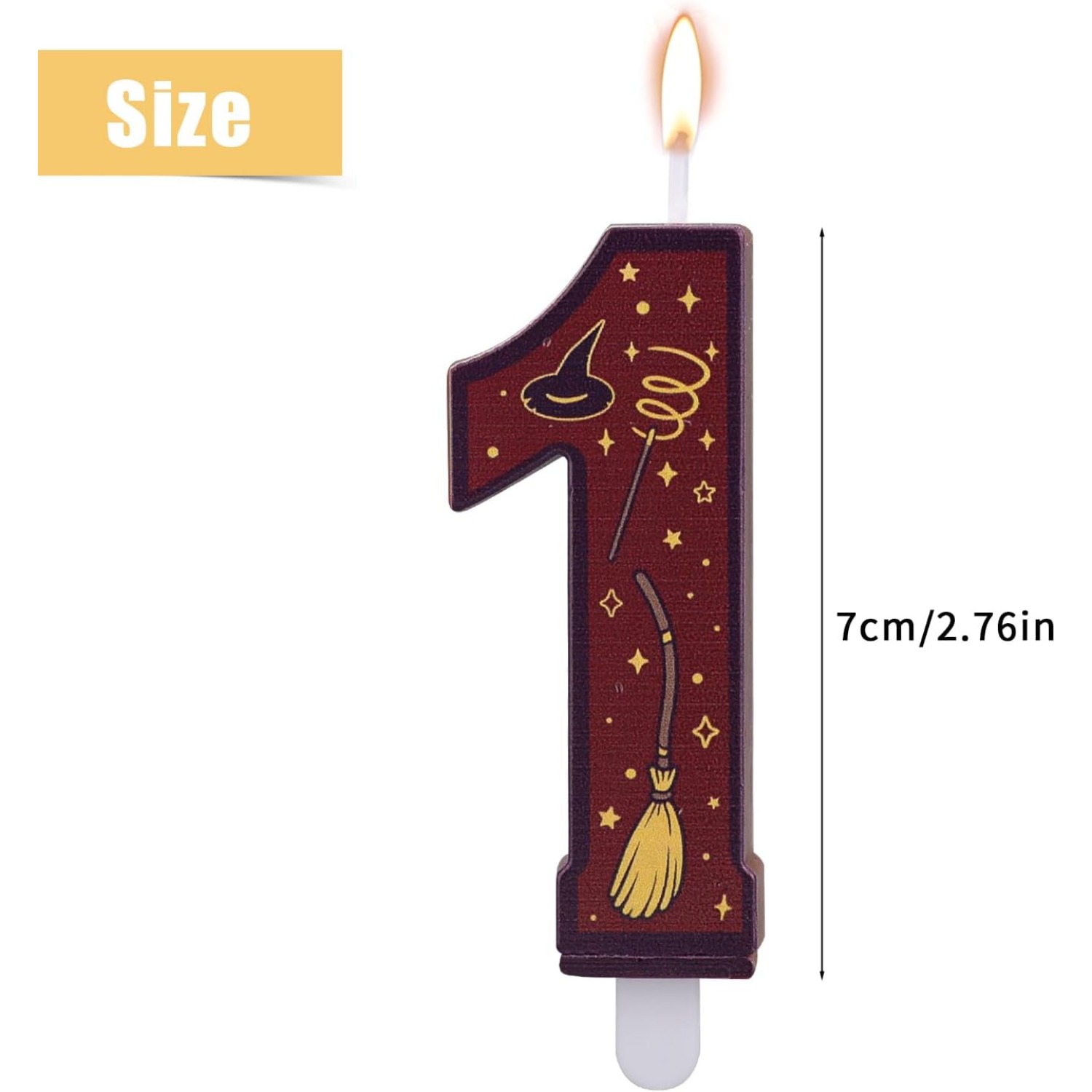 1 Set Number 0-9 Magical Theme - Candle Supplies In review and price