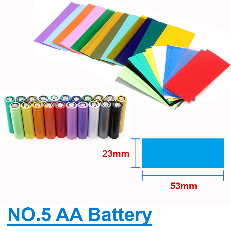 25~500pcs AA / AAA/18650/21700 - Shrink Sleeve Pvc review and price