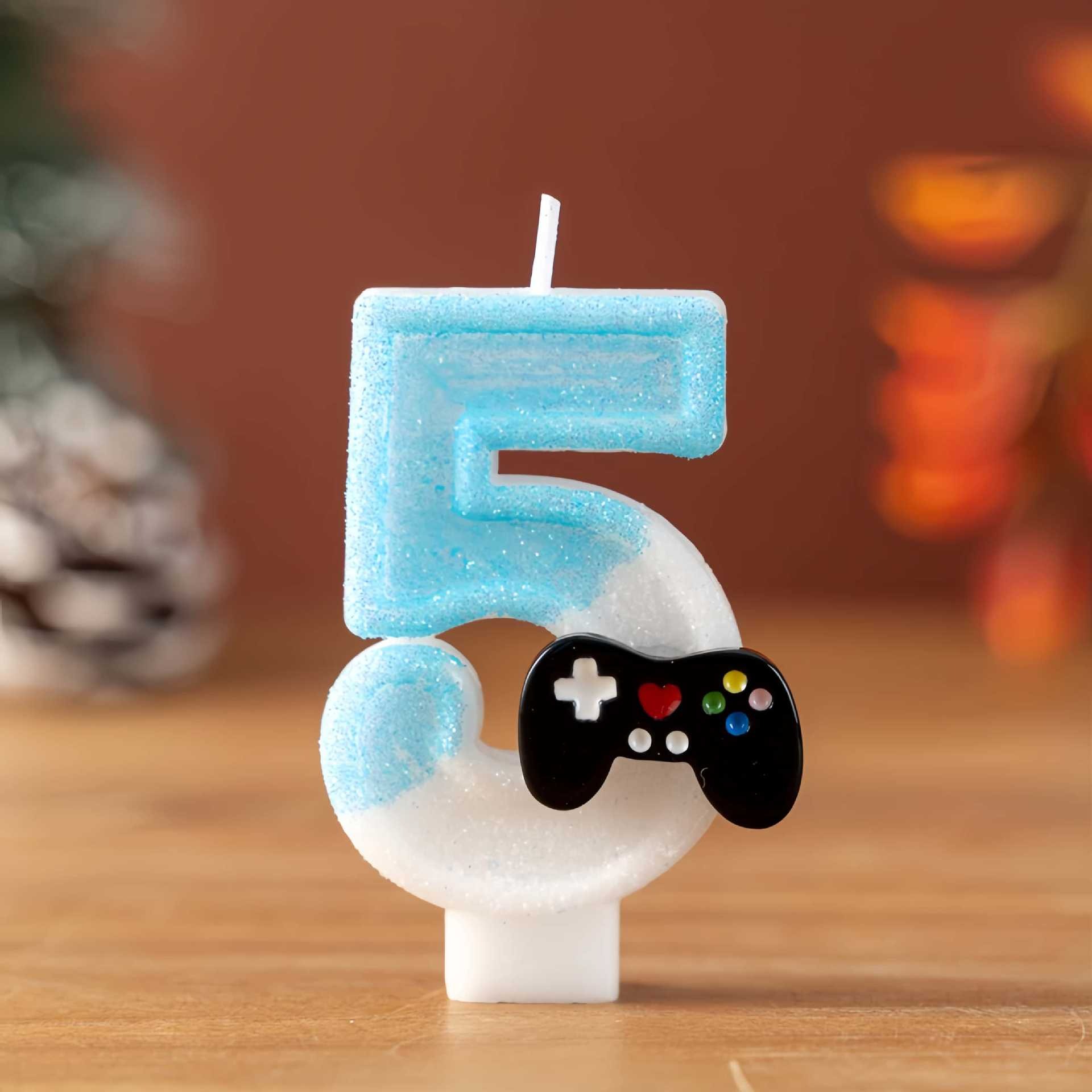 Cute Video Game Number Birthda - Candle Supplies Video review and price