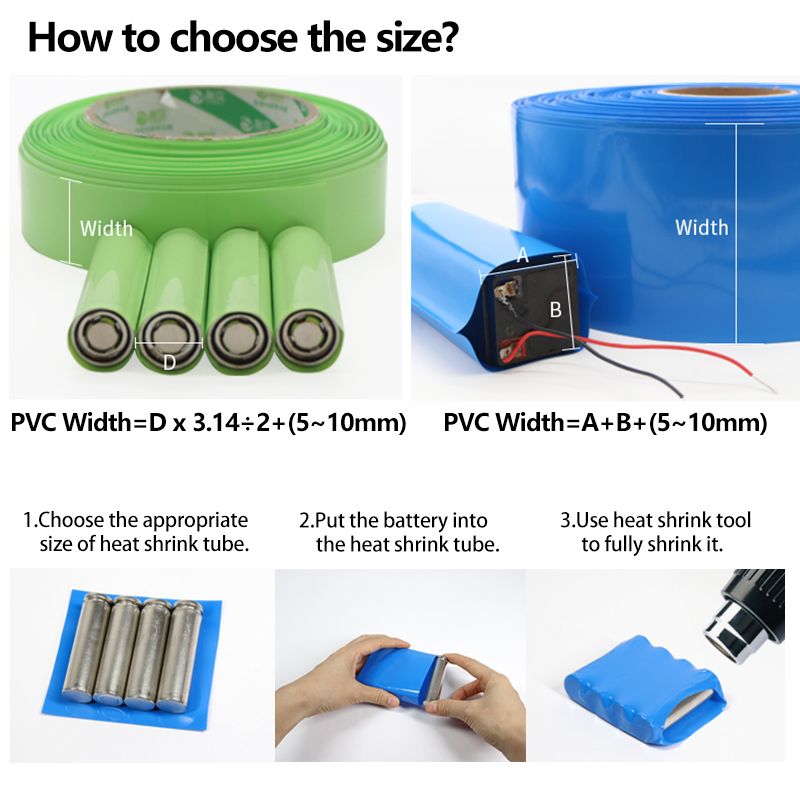 18650 Battery Shrink Films PVC - Shrink Sleeve Pvc review and price