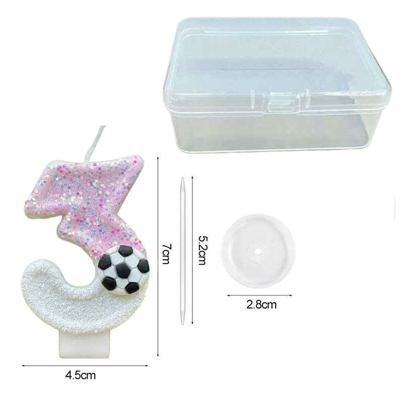 Pink White Sequins Sports Foot - Candle Supplies In review and price