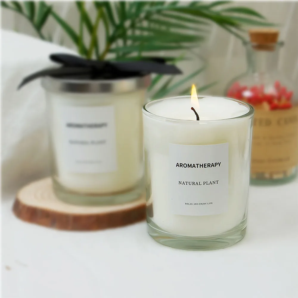 Luxury Glass Candle Jar Black  - Candle Supplies Luxury review and price